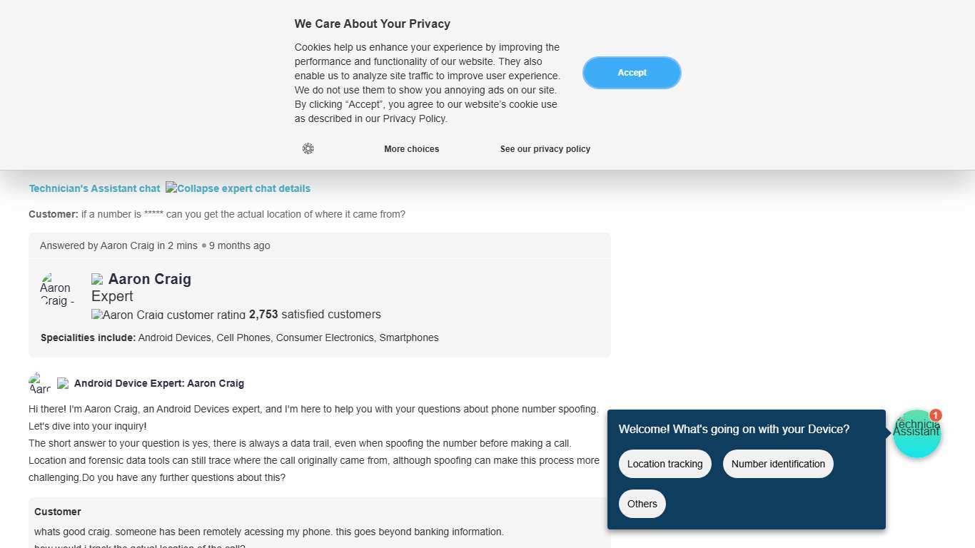 Can You Trace the Real Location of a Spoofed Number?